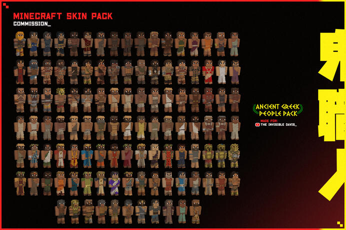MHA civilians skin pack
